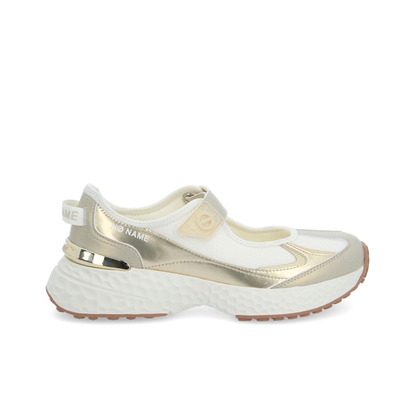 CARTER 2.0 BABIES W - KNIT/STAMP/MAT - BLANC CASSE/DORE